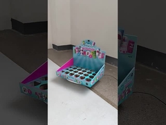 Scatole di presentazione su ordinazione del contatore del cartone piccole per la pubblicità di promozione