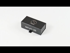 Scatola regalo bianca stampa a colori su misura rigida per olio essenziale