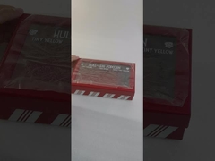 Accessoio a nastro Logo personalizzato Piccole scatole di cartone Soluzione di imballaggio cosmetico con finestra trasparente