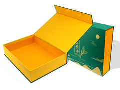 Scatola regalo magnetica verde