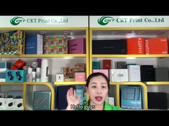 Scatola di penne magnetiche in cartone bianco rigido