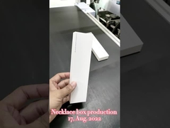 Produzione di scatole per collane a partire dalla stampa cct