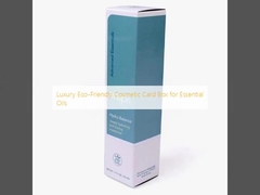 Casella di lusso per oli essenziali cosmetici ecologici