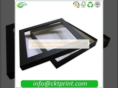 Scatola di imballaggio cosmetico in carta ondulata con finitura superficiale laminata