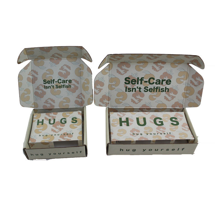 Scatole di cartone Kraft con logo personalizzato