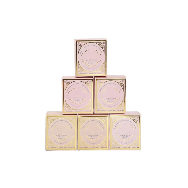 Scatola di imballaggio cosmetico con chiusura magnetica Cartone bianco per carta ondulata