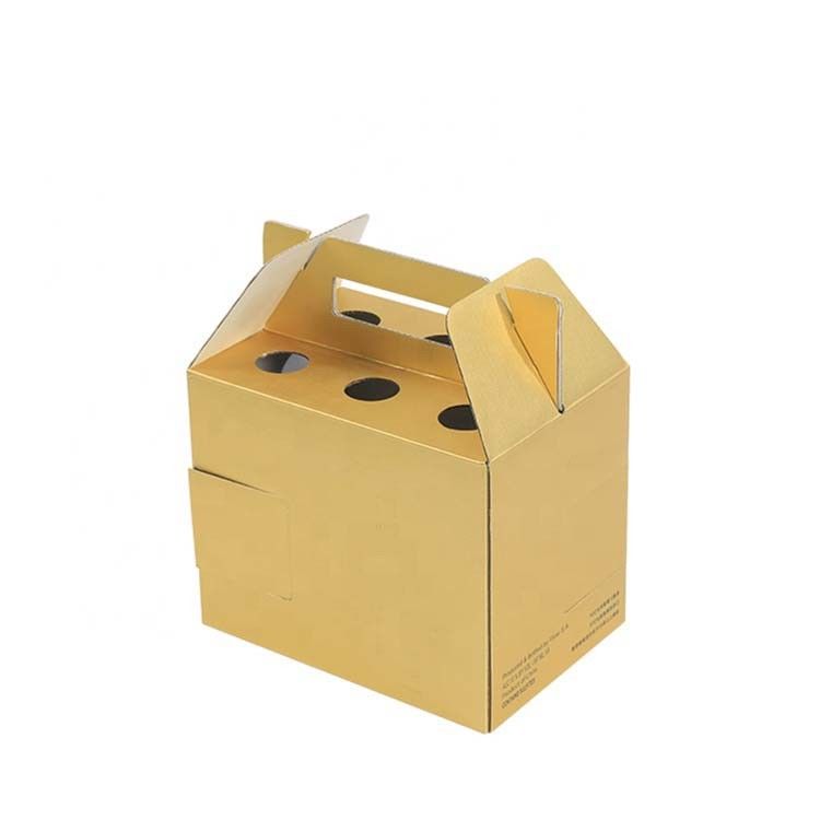 Scatola da pasticceria di riserva di carta della finestra del cartone con il cartone della bolla