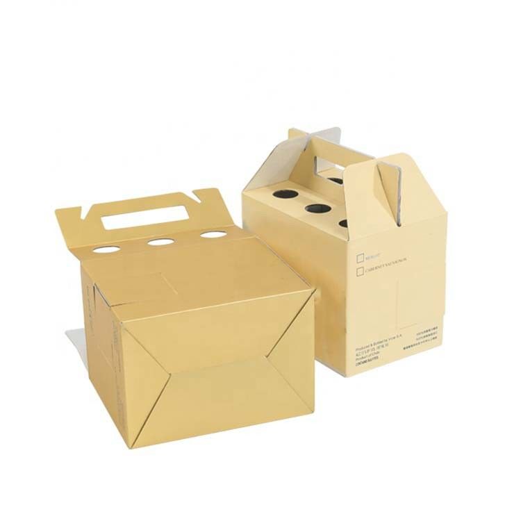 Scatola da pasticceria di riserva di carta della finestra del cartone con il cartone della bolla