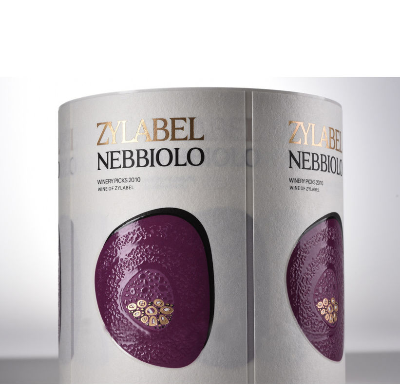 Adesivi personalizzati per etichette personalizzate eco-friendly a colori per olio impermeabile resistente al calore