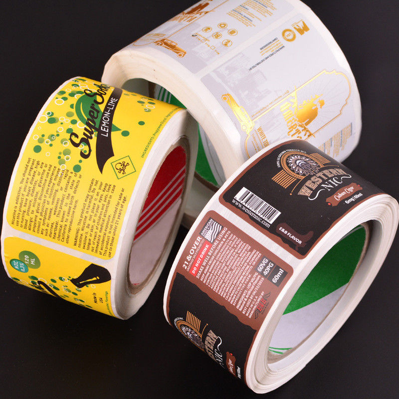 Colore su ordinazione degli autoadesivi dell'etichetta della bottiglia autoadesiva stampato per Honey Jar