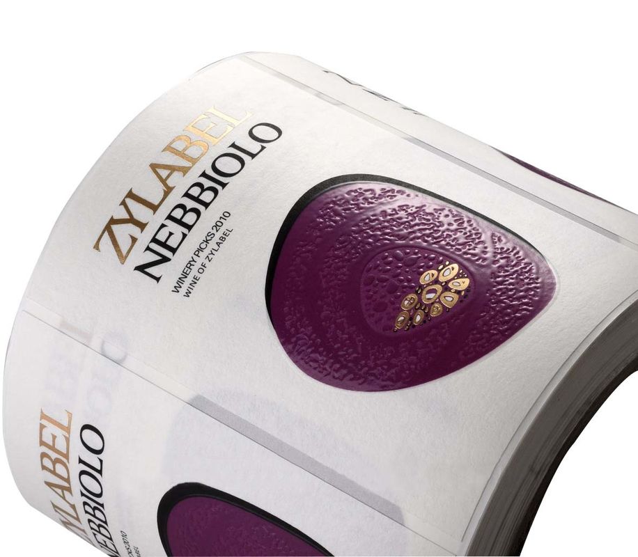 Adesivi personalizzati per etichette personalizzate eco-friendly a colori per olio impermeabile resistente al calore