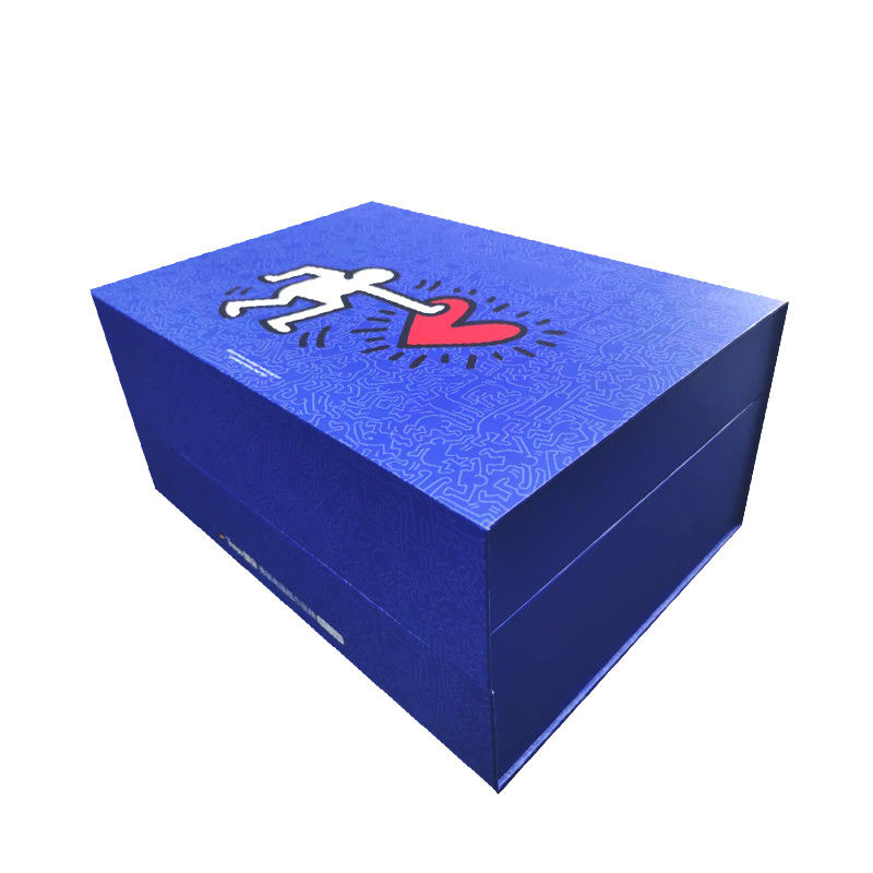Scatole regalo decorative con logo personalizzato con coperchi e due piani