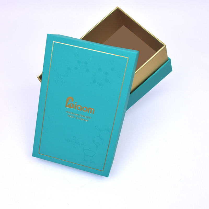 scatole regalo rettangolari con coperchio all'ingrosso con stampa a colori e rivestimento UV