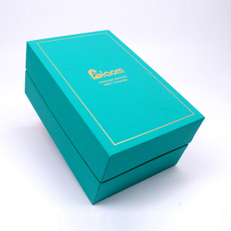 scatole regalo rettangolari con coperchio all'ingrosso con stampa a colori e rivestimento UV