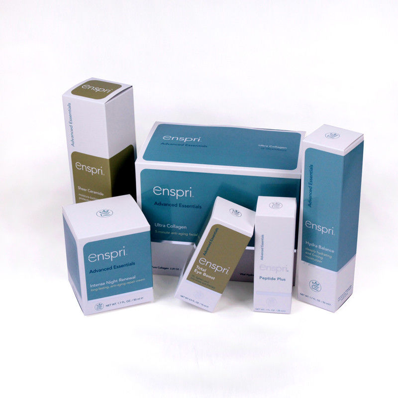 Scatola regalo cosmetica a colori Imballaggio Bottiglie di lozioni di diverse dimensioni Per prodotti per la cura della pelle