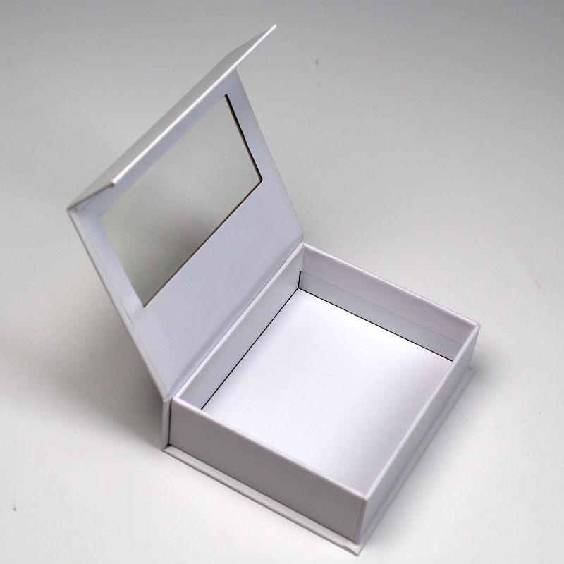 Piccole scatole da regalo in cartone magnetico con coprivetri con taglia e logo personalizzati