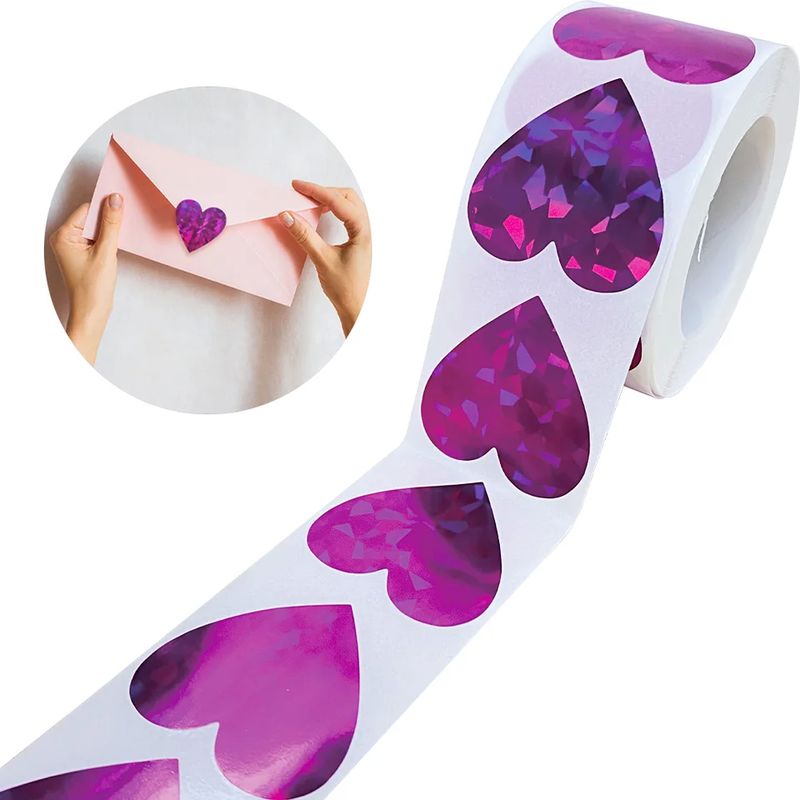 Adesivi per etichette di carta a colori personalizzati Eco-friendly impermeabili per varie applicazioni