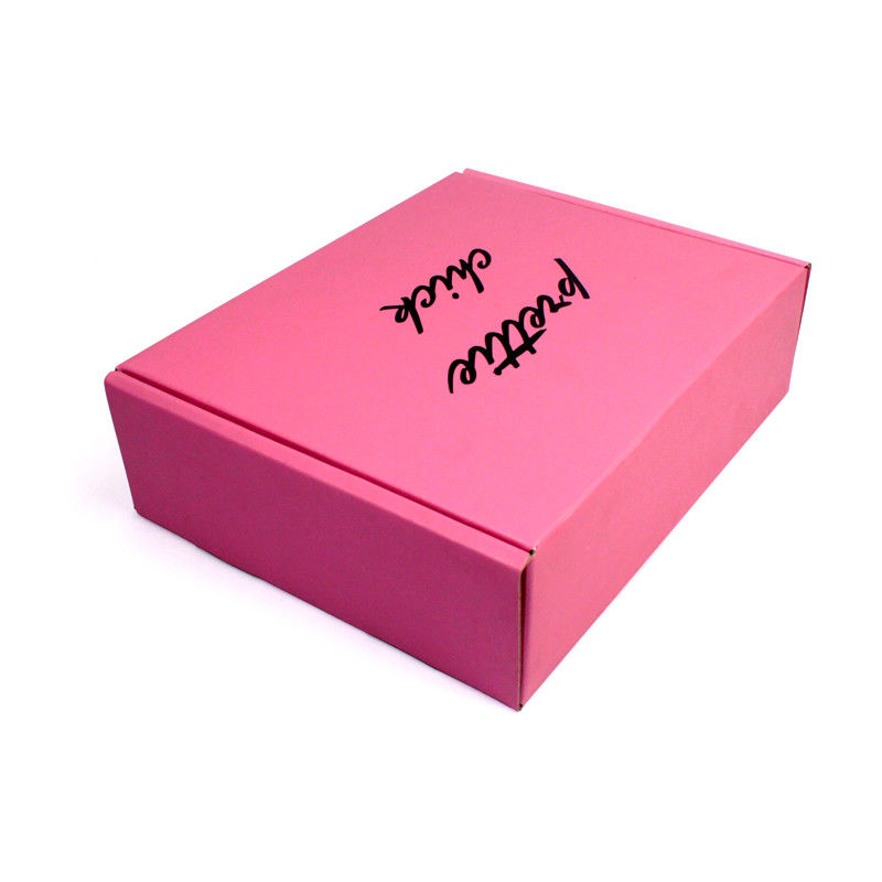 Folding Custom Small Cardboard Corrugated Box per la spedizione in linea