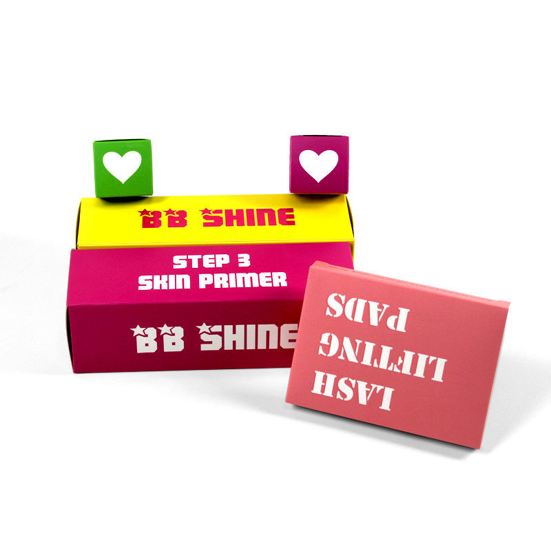 Scatola regalo cosmetica stampata a colori per prodotti per la cura della pelle