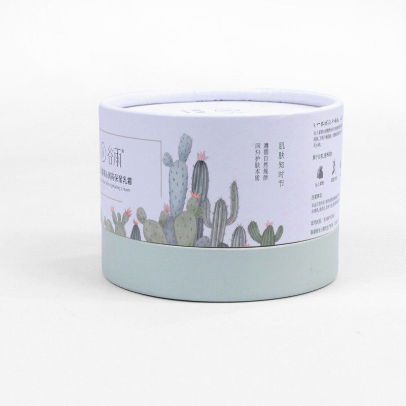 Scatola cosmetica di cartone rotondo innovativo con design personalizzato Colore imballaggio Prodotto per la cura della pelle all'ingrosso vicino a me