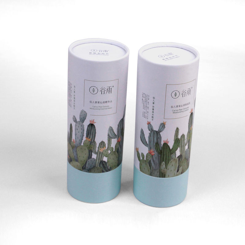 Scatola cosmetica di cartone rotondo innovativo con design personalizzato Colore imballaggio Prodotto per la cura della pelle all'ingrosso vicino a me