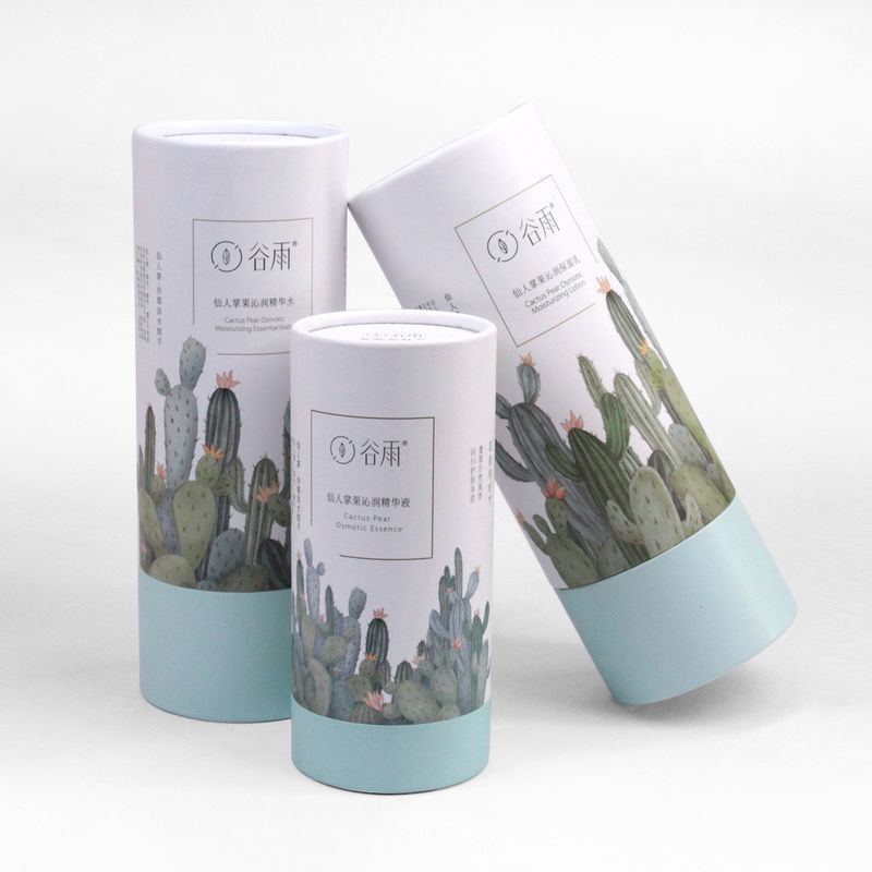 Scatola cosmetica di cartone rotondo innovativo con design personalizzato Colore imballaggio Prodotto per la cura della pelle all'ingrosso vicino a me