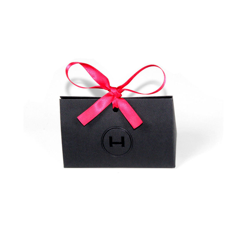 Borsa di carta di texture personalizzata piccola dimensione per imballaggio matrimoni e feste regalo