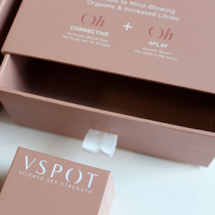 Custom Luxury make-up Packaging Box profumo di alta qualità scatola di carta adatta per i regali natalizi regali di anniversario