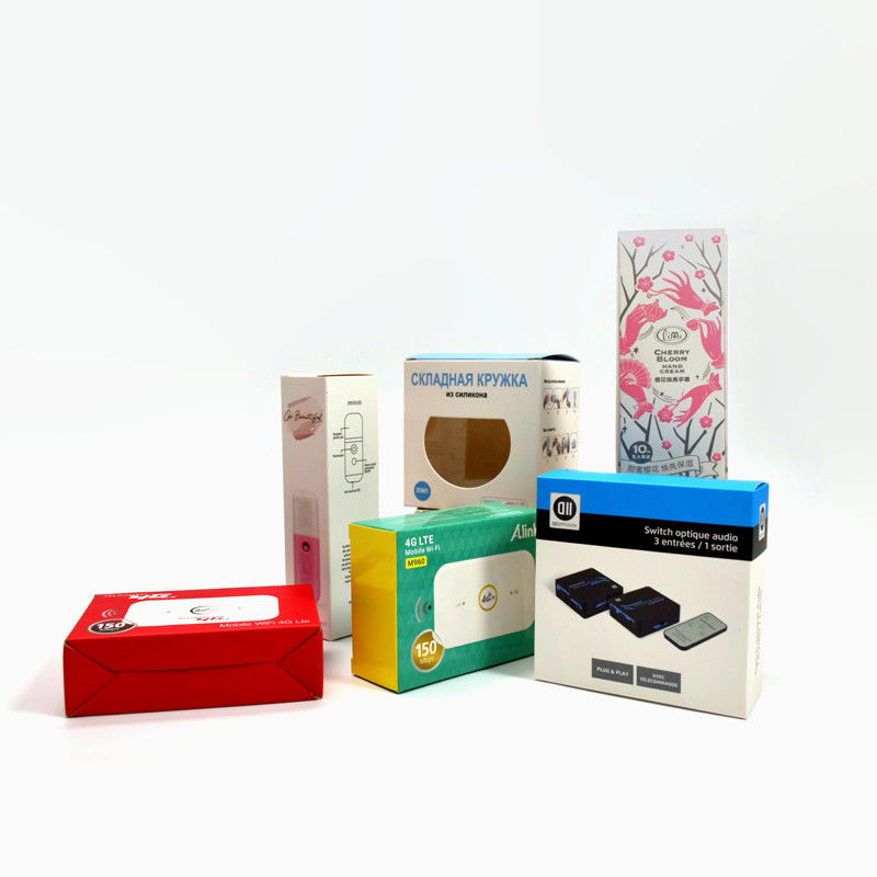 Industria del confezionamento cartaceo Desig Package With LogosProdotti per la cura della pelle, set di trucco e scatola di attrezzi per la bellezza