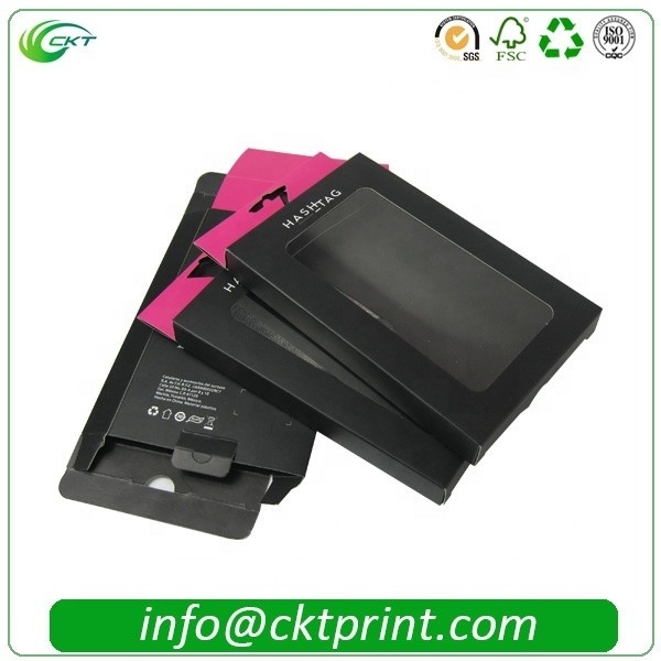 Scatole regalo in cartone stampate personalizzate con finestra trasparente, confezione regalo professionale con finestra in PVC