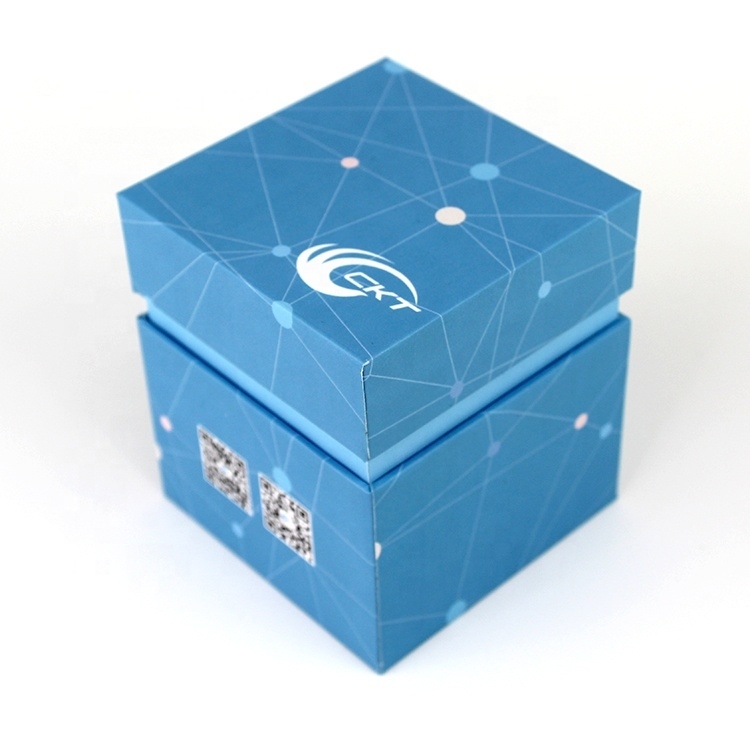 Scatola regalo in cartone riciclabile personalizzata con coperchio, scatola di cartone quadrata profonda con coperchio 10x10 pollici