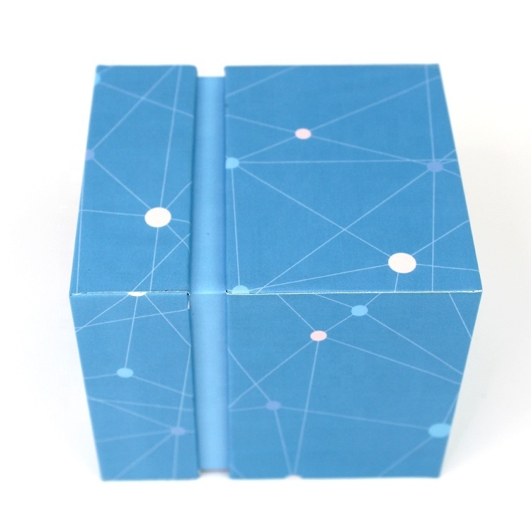 Scatola regalo in cartone riciclabile personalizzata con coperchio, scatola di cartone quadrata profonda con coperchio 10x10 pollici