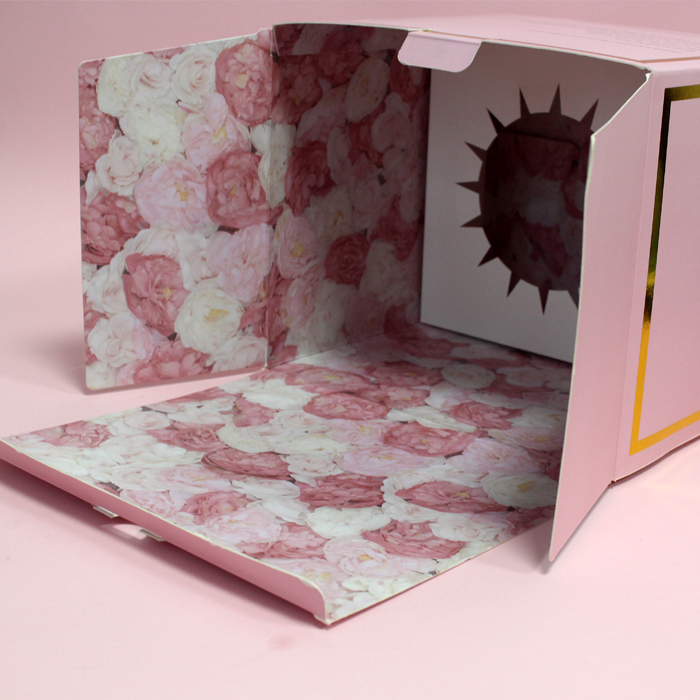 Scatola per profumi a mano 3ml 2ml 5ml con doppia facciata personalizzata in colore e materiali ecologici