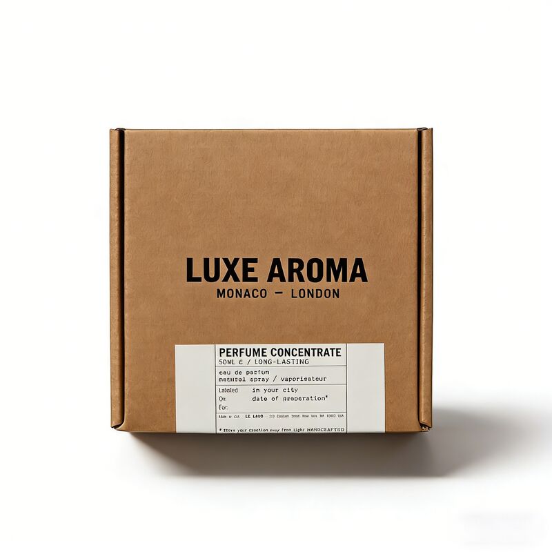 Scatola di imballaggio per profumi stampati su misura eco-compatibile con inserto interno per bottiglia da 50 ml OEM all'ingrosso