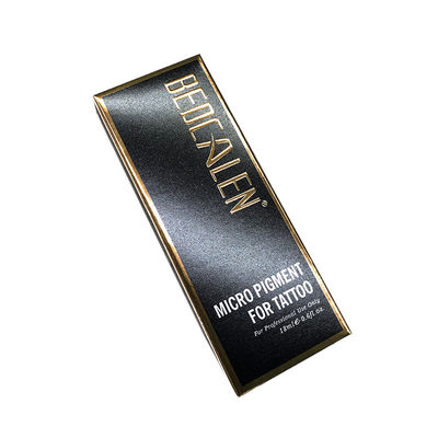 Regalo di lusso nero del contenitore di bottiglia di profumo della scatola del profumo che imballa con il logo su ordinazione