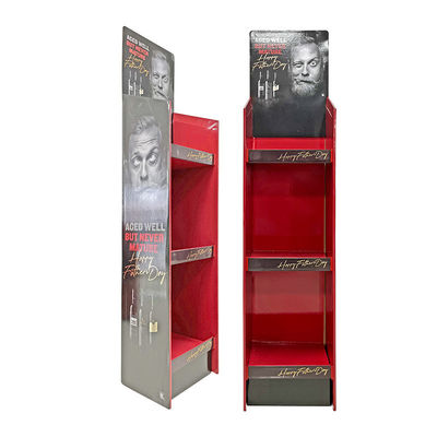Cartone da riciclo Conteggio Espositivo Mensole Pop Store Display Stocking Stand