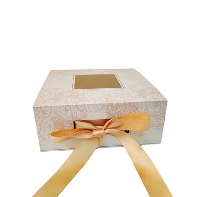 Scatola da pasticceria impermeabile del nastro dei diritti speciali di prelievo con il commestibile della finestra