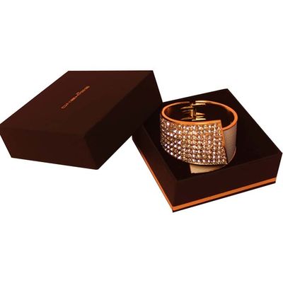 Confezione nera personalizzata per gioielli, orecchini, braccialetti