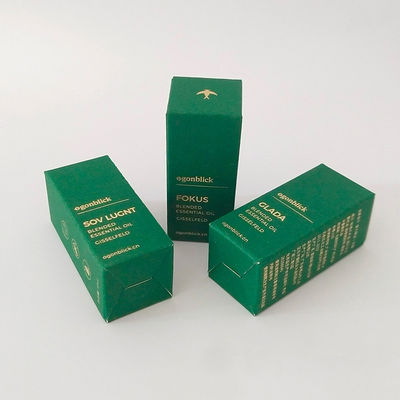 Confezionamento ecologico per il trucco Scatola di bottiglia di olio essenziale con design personalizzato