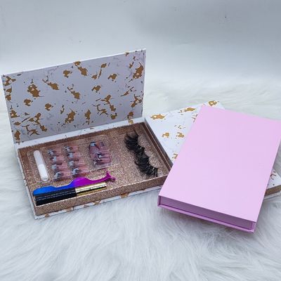 Casella magnetica rosa personalizzata per imballaggi di prodotti di bellezza all'ingrosso