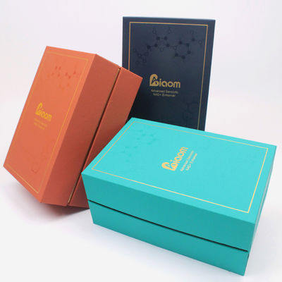 Colorato imballaggio di scatole di cartone con design e stile personalizzati per la vendita al dettaglio