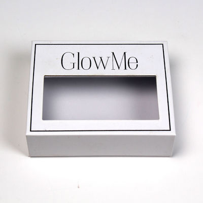 Piccole scatole da regalo in cartone magnetico con coprivetri con taglia e logo personalizzati