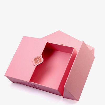 Unica scatola regalo magnetica rosa con imballaggio Custom Design per prodotti cosmetici