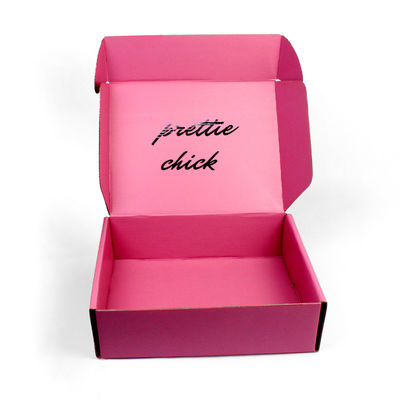 Folding Custom Small Cardboard Corrugated Box per la spedizione in linea