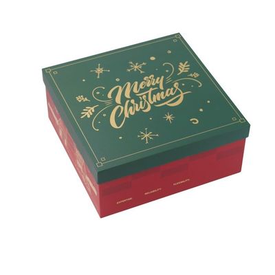 Scatole regalo di design festivo adatte alle vacanze natalizie scatole di imballaggio personalizzate