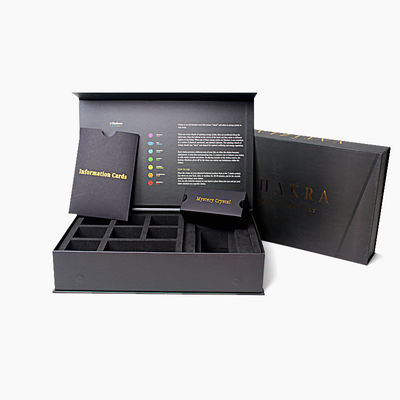 Scatola regalo magnetica personalizzata, piccole scatole per imballaggio, cristallo